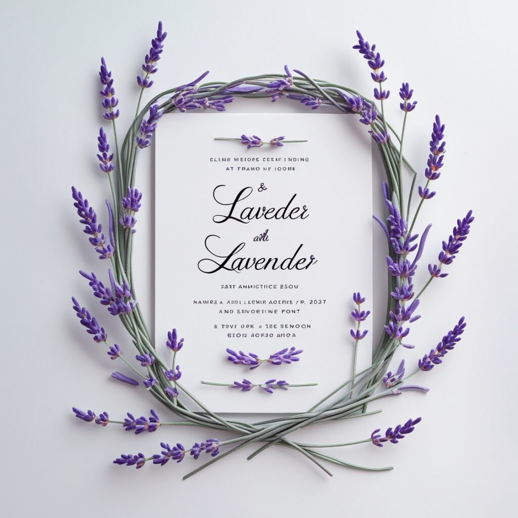  Convites de Casamento com Flores