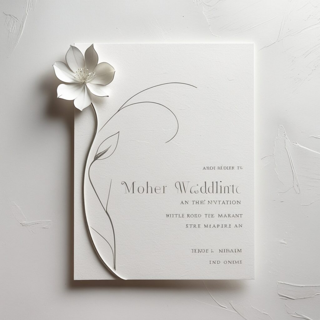  Convites de Casamento com Flores