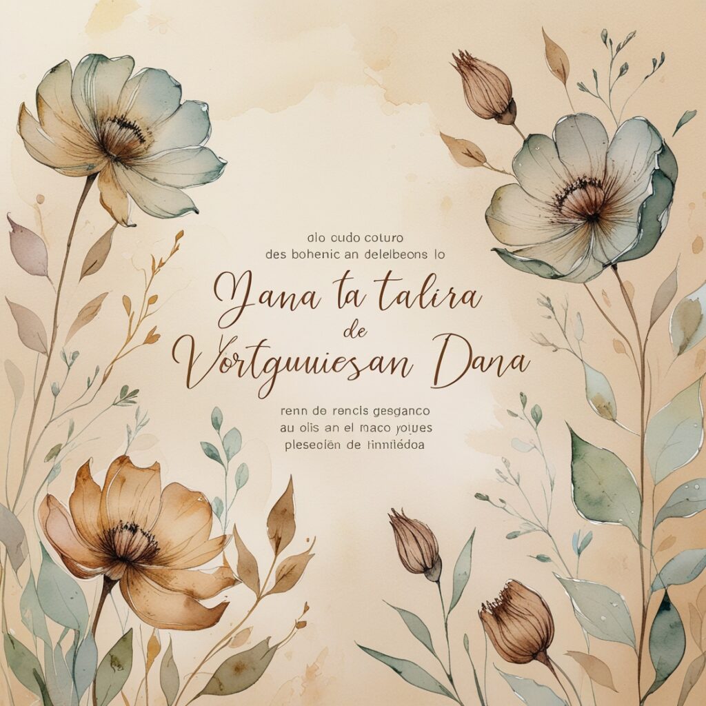  Convites de Casamento com Flores