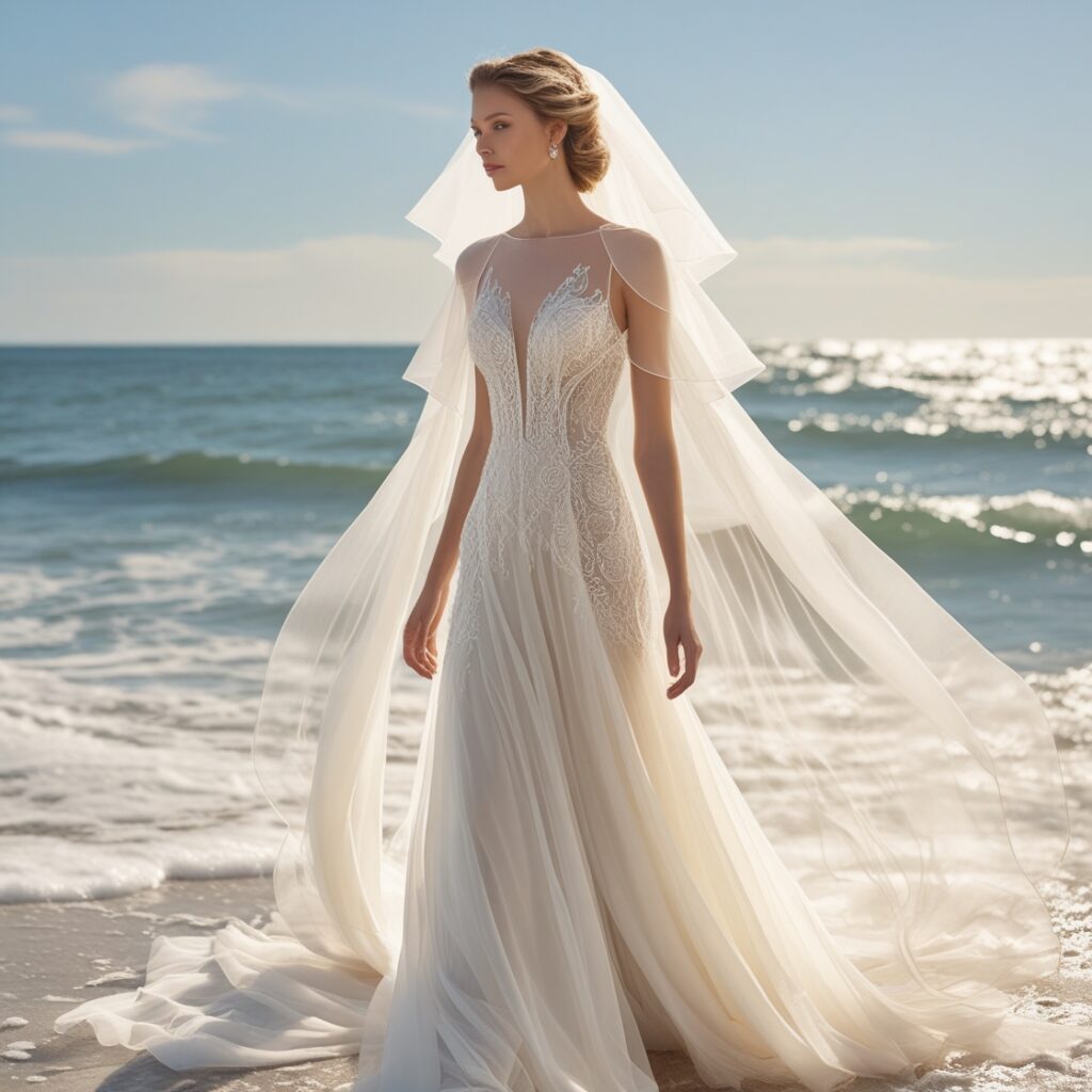 Melhores Ideias de Vestido de Noiva para Casamento na Praia