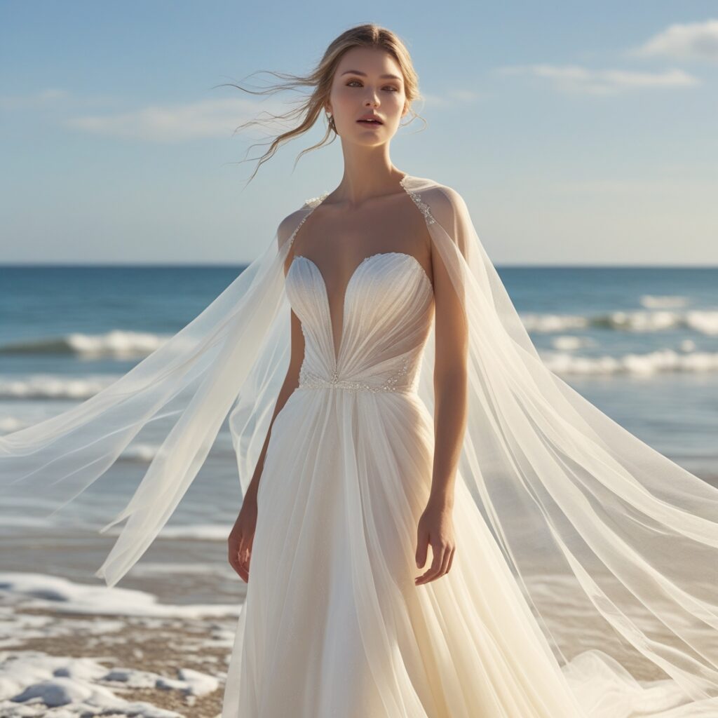 Melhores Ideias de Vestido de Noiva para Casamento na Praia