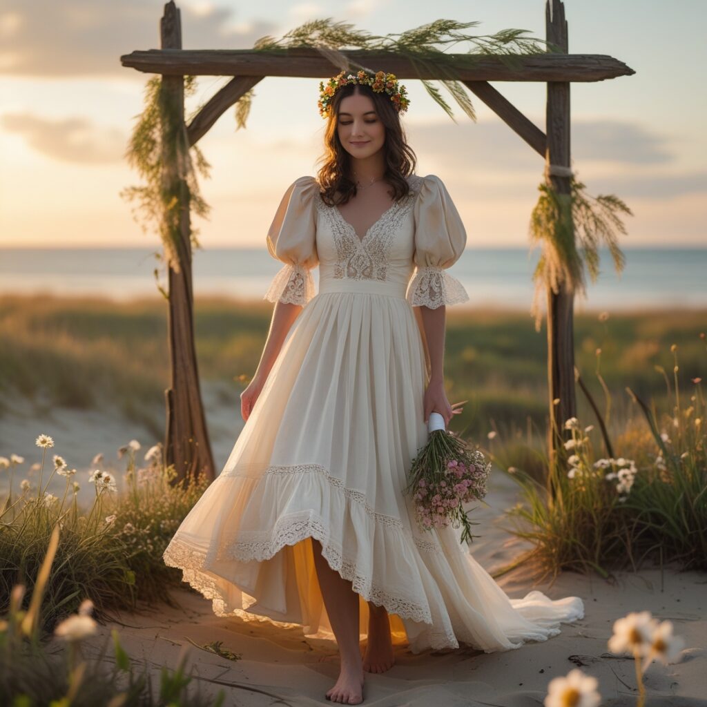 Melhores Ideias de Vestido de Noiva para Casamento na Praia