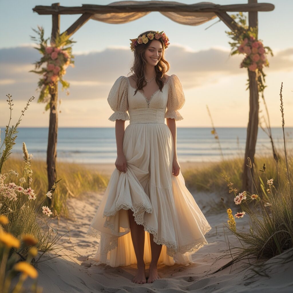 Melhores Ideias de Vestido de Noiva para Casamento na Praia